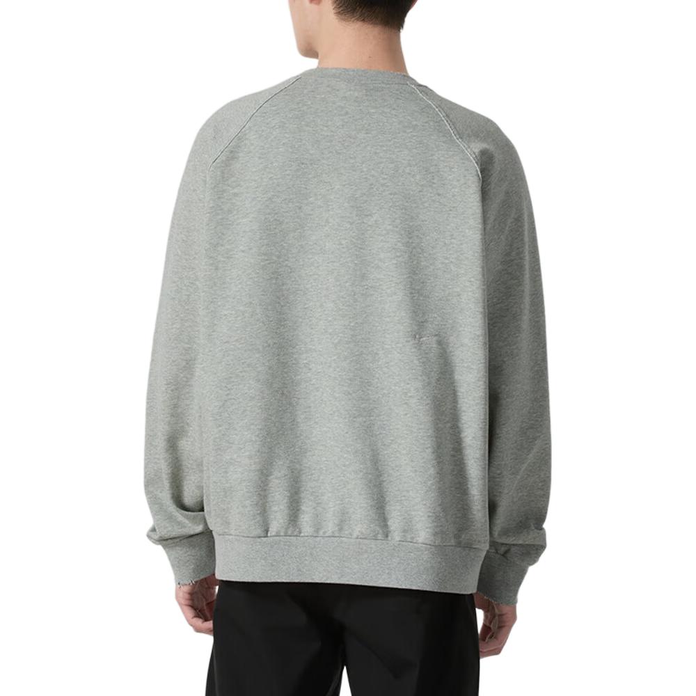 Nike Comfortable Soft Skin-Friendly Versatile Round Neck Sweatshirt Men sweatshirt Gray HJ3137077