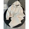 Sportswear Fashion Women's Set Spring and Autumn High End Loose and Slimming Hoodie and Pants Two Piece Setjuicy Couture Track