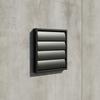 Wall Vent Cover with Screen Mesh Outdoor Louvered Grille External for Kitchen
