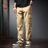 2022 Men's Plus Size Autumn Harem Overalls: Loose-Fit Korean Style Sports Pants