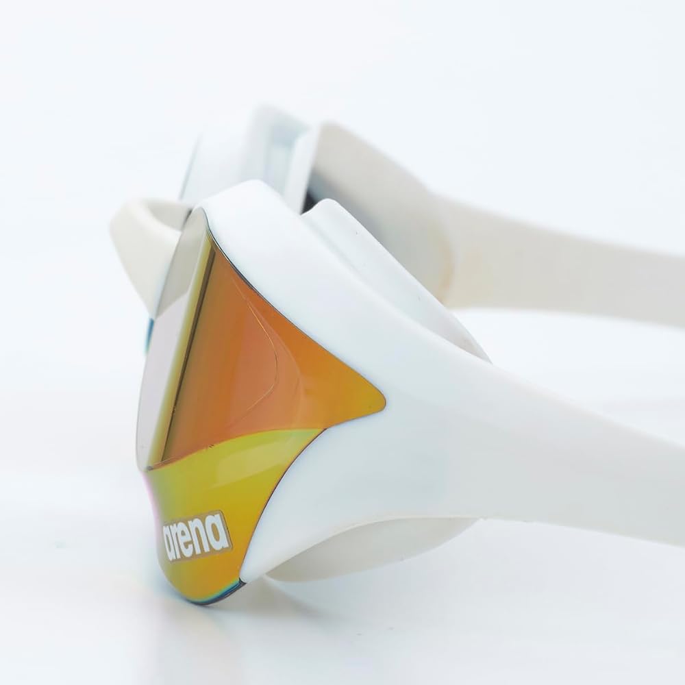 Arena Cobra Ultra Swimming Goggles Unisex Free Size Mirrored Finish Competitive Racing Model