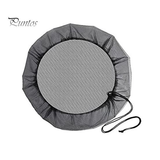 

Ведра для воды Сетчатые чехлы Конструкция на шнурке Простая в использовании сетчатая крышка Защита от комаров Всесезонные чехлы для дождевых бочек на открытом воздухе Сетка для дождя S