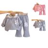 Kids Casual Long-Sleeve Set, Comfortable Daily Wear Outfits