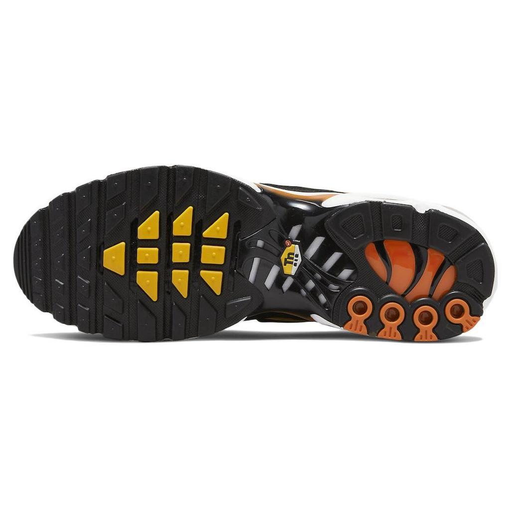 Nike Air Max Plus Safety Orange Black Men Sneakers White University-Gold DM0032-800