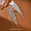 Super Flash Exquisite Korean Edition Evening Banquet High End Charm Earrings and Earrings Jewelry