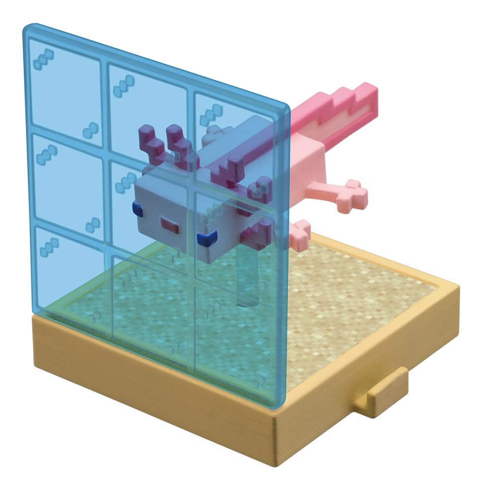 Minecraft Badebombe Plus - Bade Spielzeug mit Aquarium-Thema für Kinder