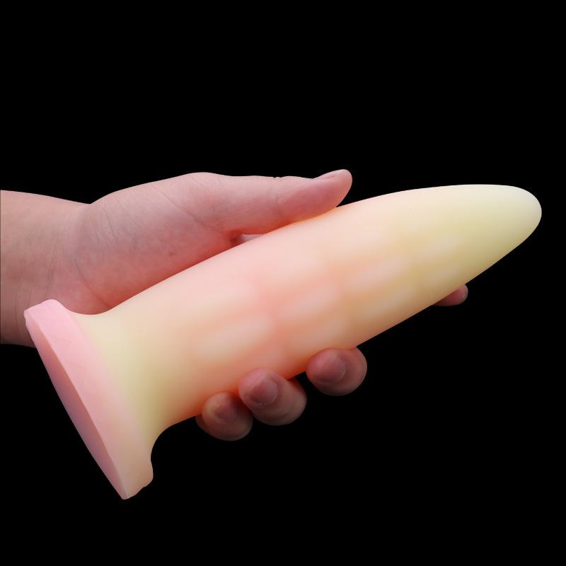 Colored Silicone Female Masturbator Anal Plug  Alternative Adult Toy Manual Dildo
