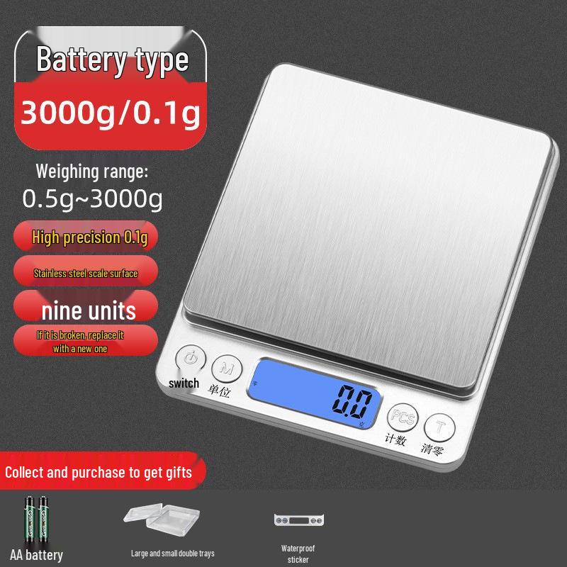 High-Precision Electronic Kitchen Scale for Baking