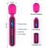 Powerful Magic Wand AV Vibrator for Women G Spot Clitoris Stimulator with LED Display Muscles Massager Masturbator Adult Sex Toy
