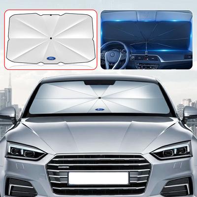 Auto Windschutzscheibe Sonnenschutz Schirm Faltbare Auto Sonnenschutz Abdeckung Für Carnival Fox Figo Mondeo Escort Fusion Evos Escape Flex Kuga Vertrek