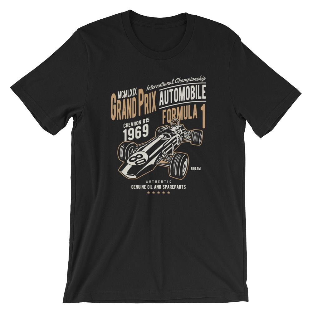 

Футболка Формула-1. Премиальная футболка из 100% хлопка Grand Prix Racing НОВИНКА XL