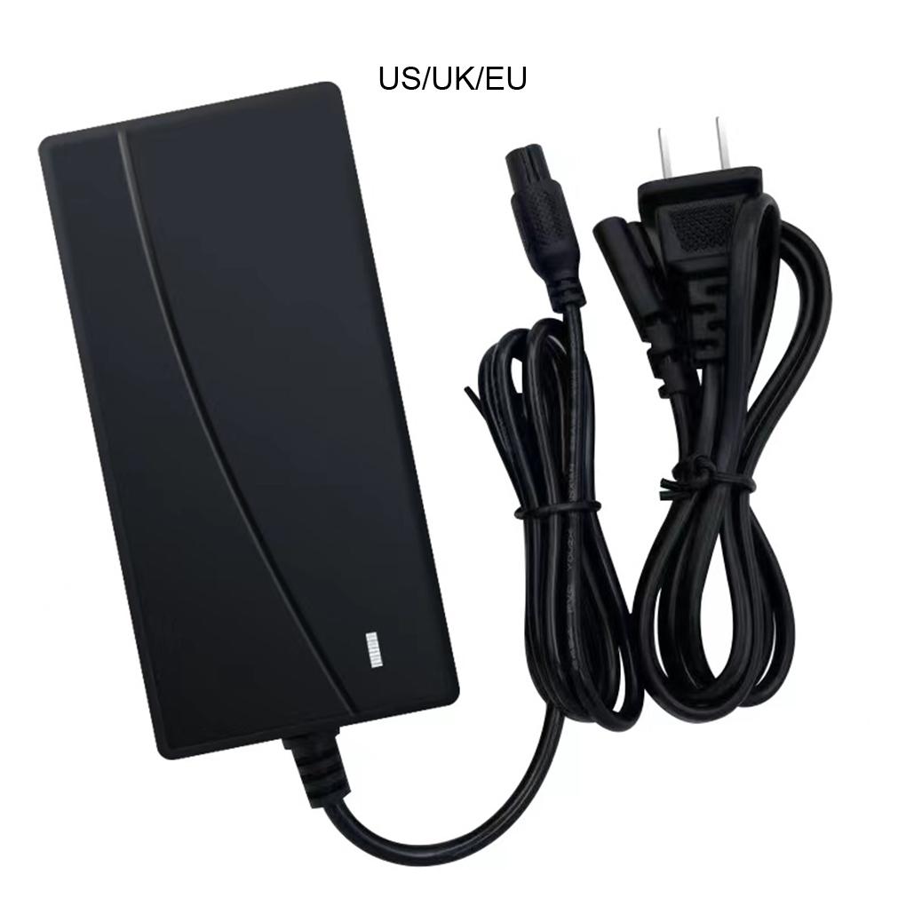 Caricabatterie Adattatore di Alimentazione Portatile Nero Per E-bike E Scooter Intelligenti Caricabatterie Batteria Agm Universale
