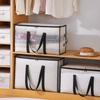 Moisture-Proof Strong Moving Packing Luggage Bags Extra Large Clear Home Closet Clothes Quilt Storage Organizer Foldable Handbag