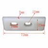 Motorcycle CHAIN RUNNER NYLON Slider Swing Arm Protector 110cc 125cc 140cc 160cc