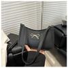 Women's Handbag with Bow, Korean Fashi Crossbody Shoulder Bag for Autumn Winter Commuting