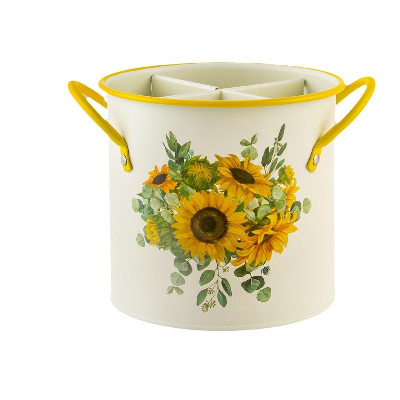 Essstäbchenhalter für die Küche im Vintage-Stil, Abtropfgestell, Gitter-Organizer, Utensilienhalter für Esszimmer, Zuhause, Küchengeschirr, Rohrregal, Dekor