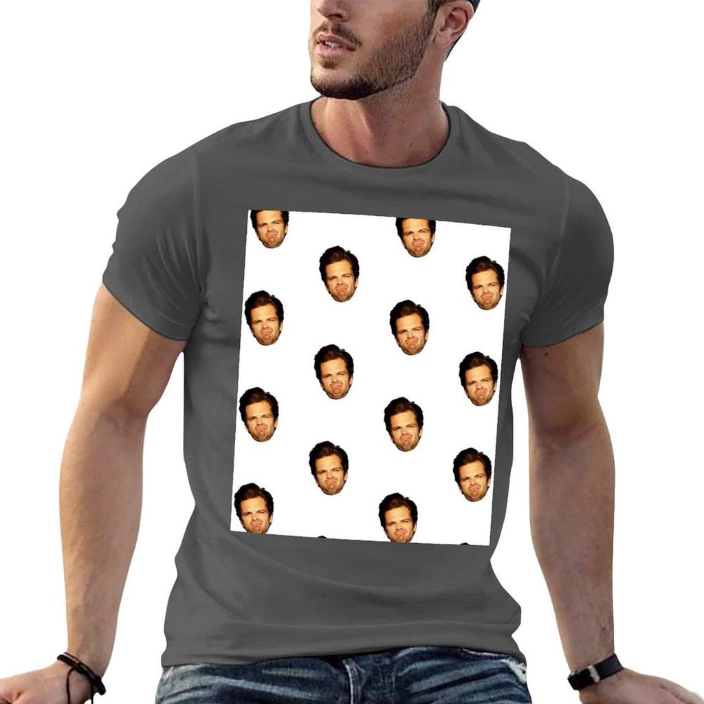 Sebastian Stan Being Confused Tshirt Big And Tall Loose Fit Tshirt