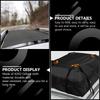 Heavy Duty Car Rooftop Bag Durable Material Luggage Storage Bag Car Roof Top Bag  Cargo Carrier