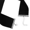 1PC New Fashion Adjustable Black Velvet Choker Wide Band Necklace Ribbon 90s Retro Vintage Gothic Goth Women Necklace