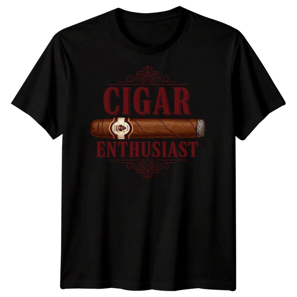 Cigar Enthusiast Hobbies Mens T-Shirt Gift Idea For Men