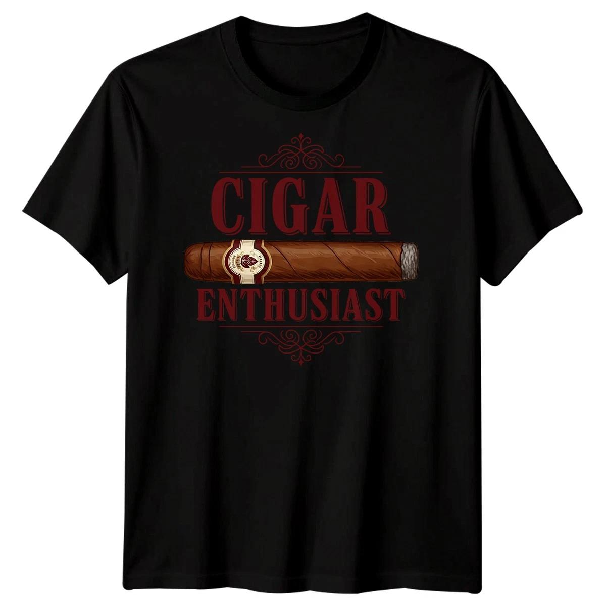 

Cigar Enthusiast Hobbies Mens T-Shirt Gift Idea For Men M