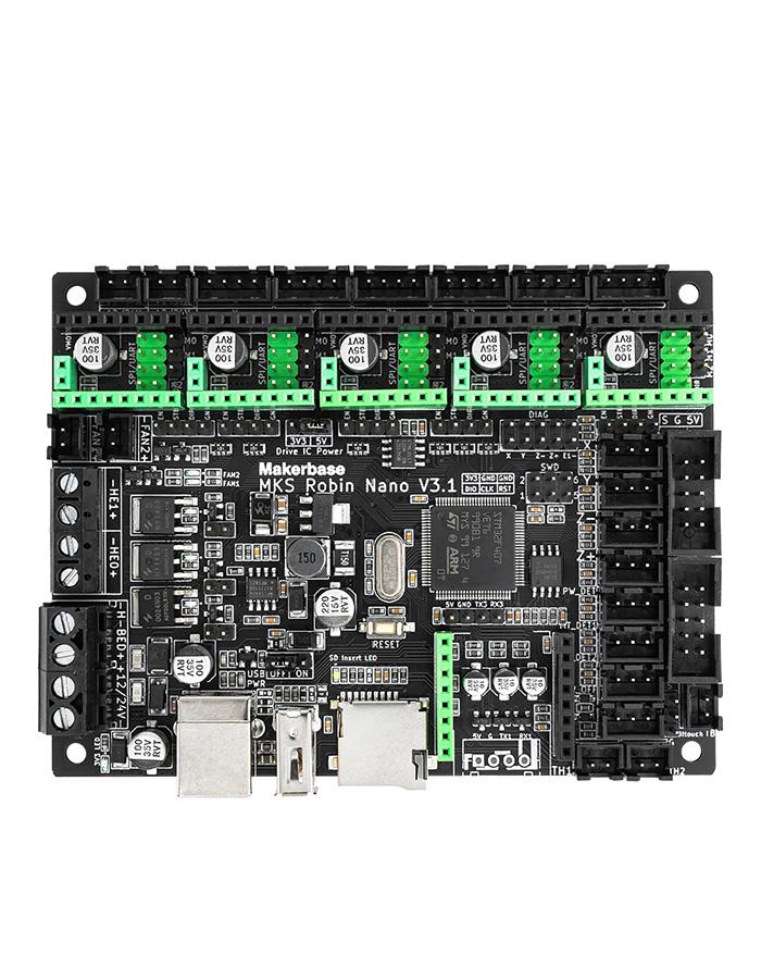 

Плата управления 3D-принтера Makerbase MKS Robin Nano V3.1, материнская плата, сенсорный экран TS35 TFT, совместимая с A4988 TMC2209