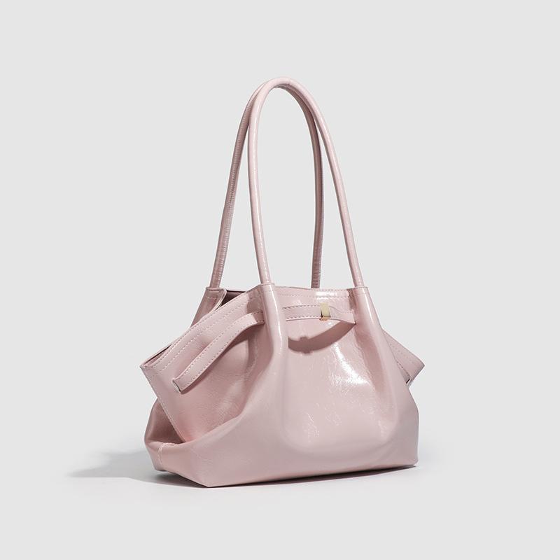 Early Spring New Versatile Niche Texture Dumpling Bag Versatile Large Capacity Casual Simple Daily Commuter Shoulder Bag Women