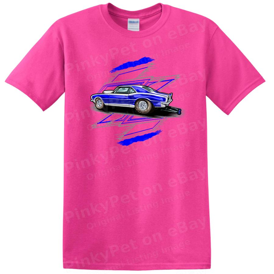 Classic Muscle Car T Shirt Vintage Racing Graphic Tee Cool Automotive Design