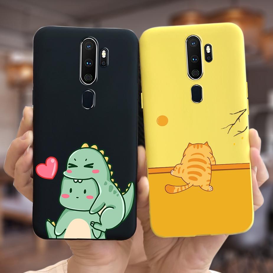 For Oppo A9 2020 Case Oppo A5 2020 Cute Fashion Cartoon Cover Soft TPU Phone Case For Oppo A11X OppoA5 OppoA9 2020 Fundas Bumper