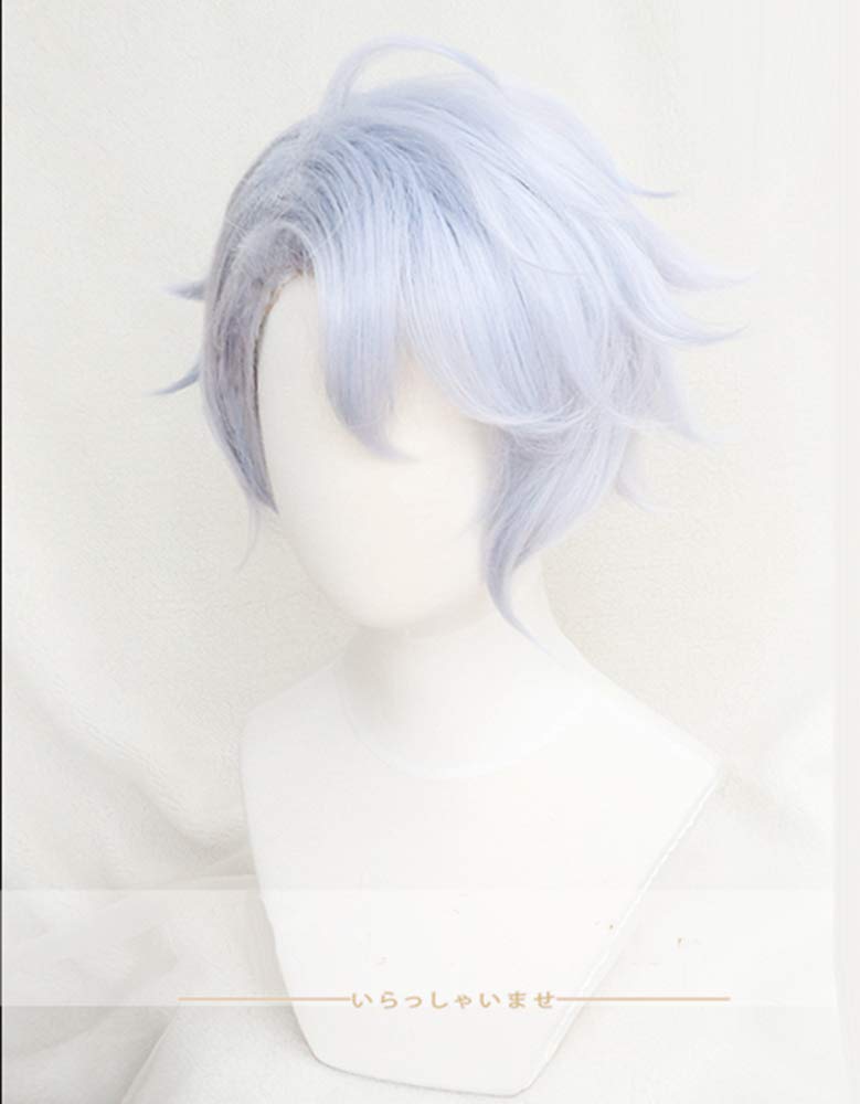 Miss Gray Mix Cosplay Costume Includes Net and Halloween Costume Wig, Accessory, Comb,