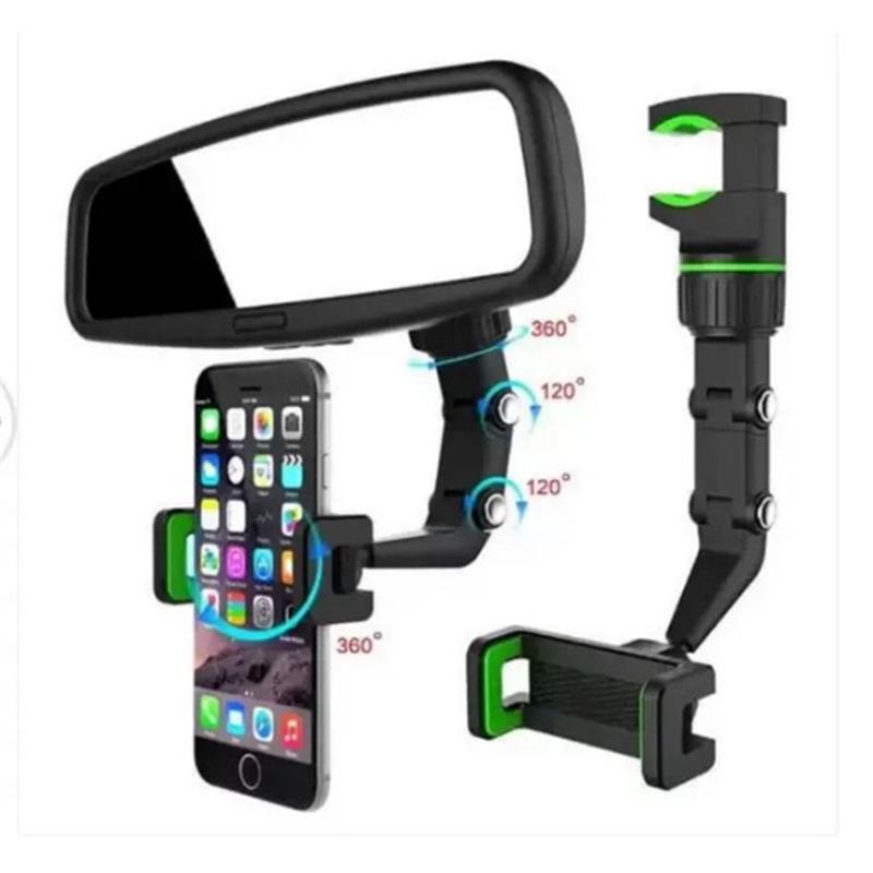 Rotating Suction Cup Car Phone Holder for Dashboard & Air Vent
