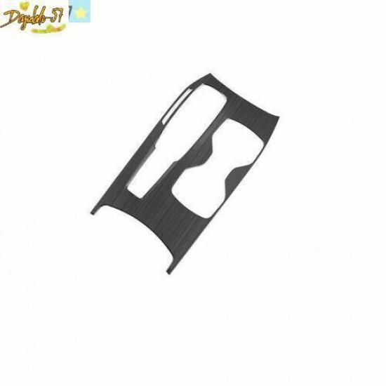 For Honda Accord 10th 2018- Black Steel Middle Console Gear Shift Panel Trim