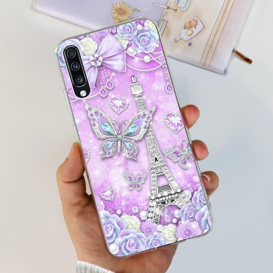 For Galaxy A50 A50s A30s Samsung Phone Case Back Cover For Fundas Samsung A50s A 50 A505F Coque Bumper Soft Clear TPU Silicone