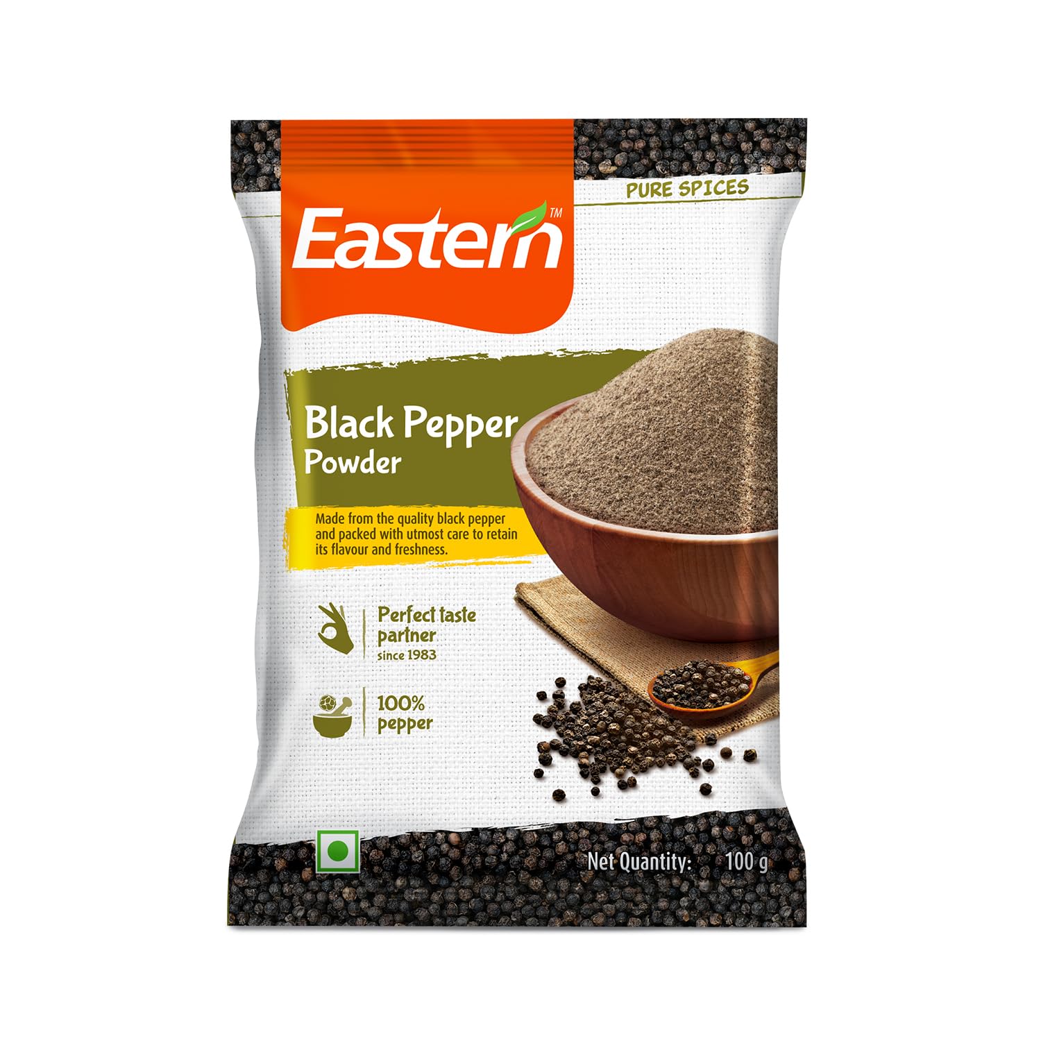 Eastern Black Pepper Powder Premium Culinary Spice For Rich Flavor And Authentic Taste In Daily Cooking Creations 100 Gm