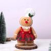 Christmas New Year Decoration Gingerbread Man Doll Ornament Indoor Home Party Gift Decor