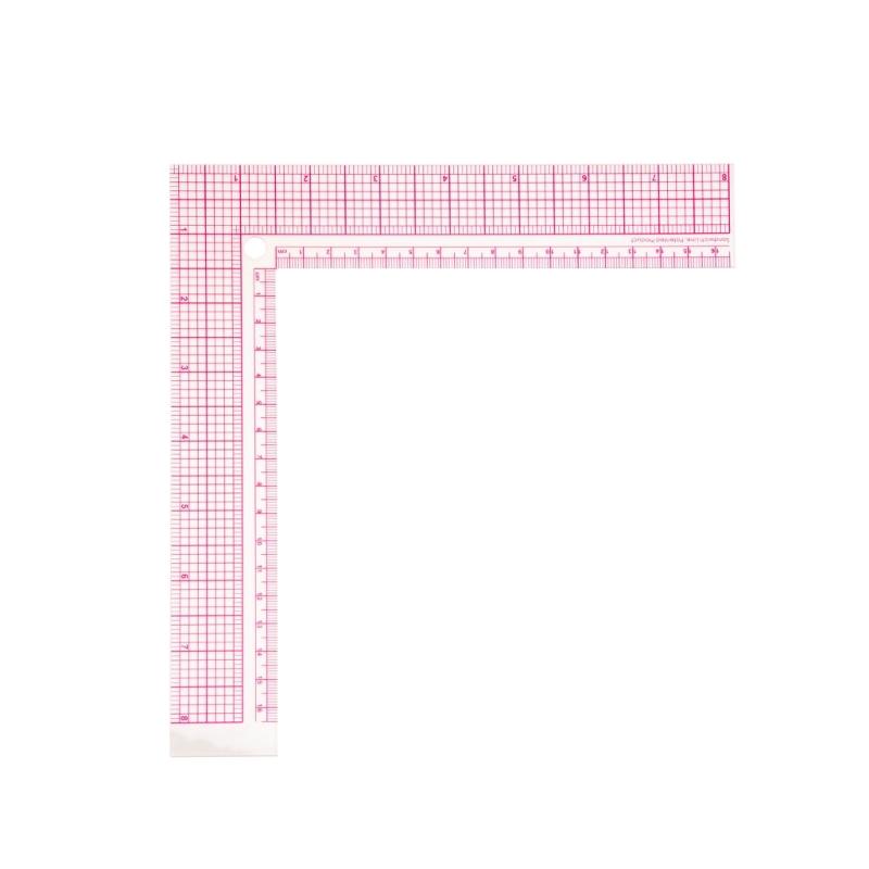 Patchwork Rule Multifunctional Plastic Rule Universal Quilting Rule with Clear Scale for Sewing Quilting & Crafting
