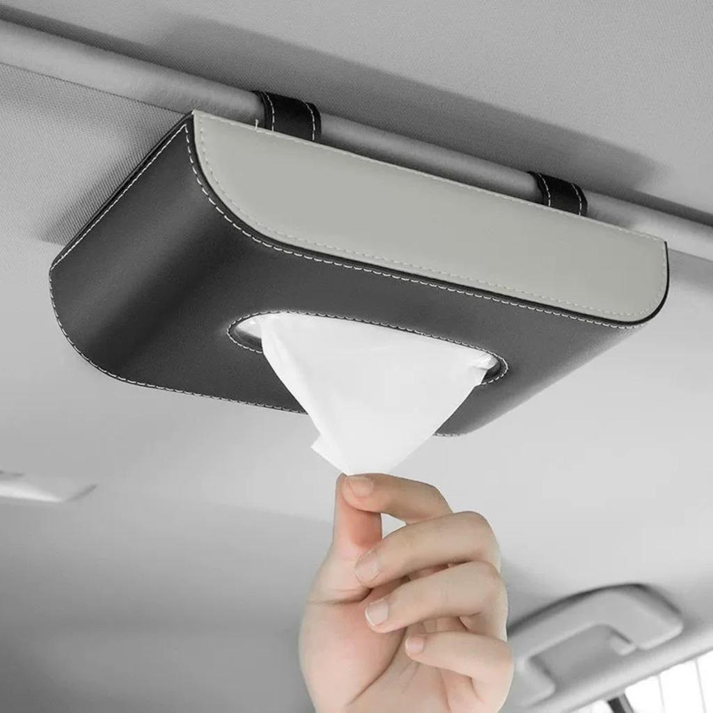 Krabica na vreckovky do auta s držiakom, Autopríslušenstvo, Magnet, Doplnky, Puzdro, [Produkt]