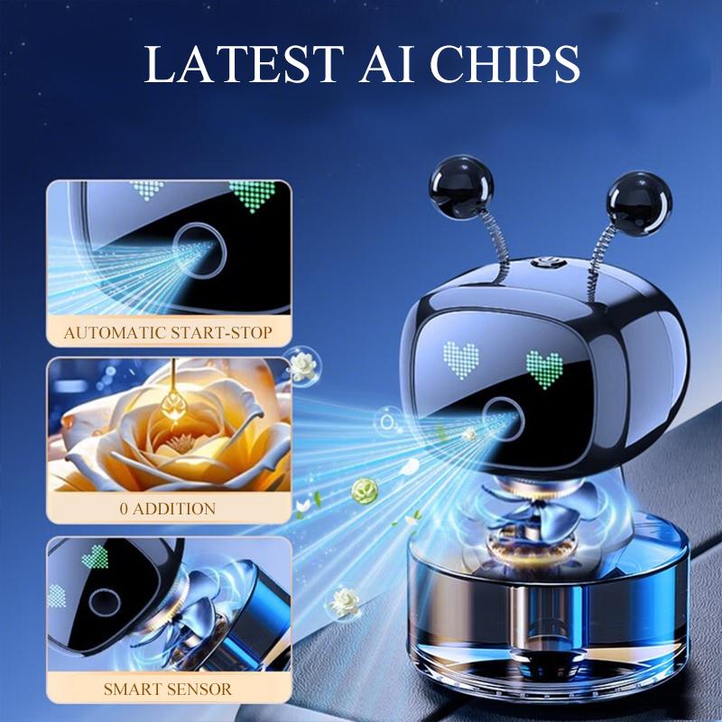 Odorizant Auto Robot Inteligent Reîncărcabil Parfum Difuzor Auto Odorizant Aromaterapie Parfum Accesorii Universale