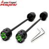 Aluminum Crash Pad Protector Balls Suzuki DRZ400SM DRZ400S DRZ400SE Front Rear Wheel Guard Accessories