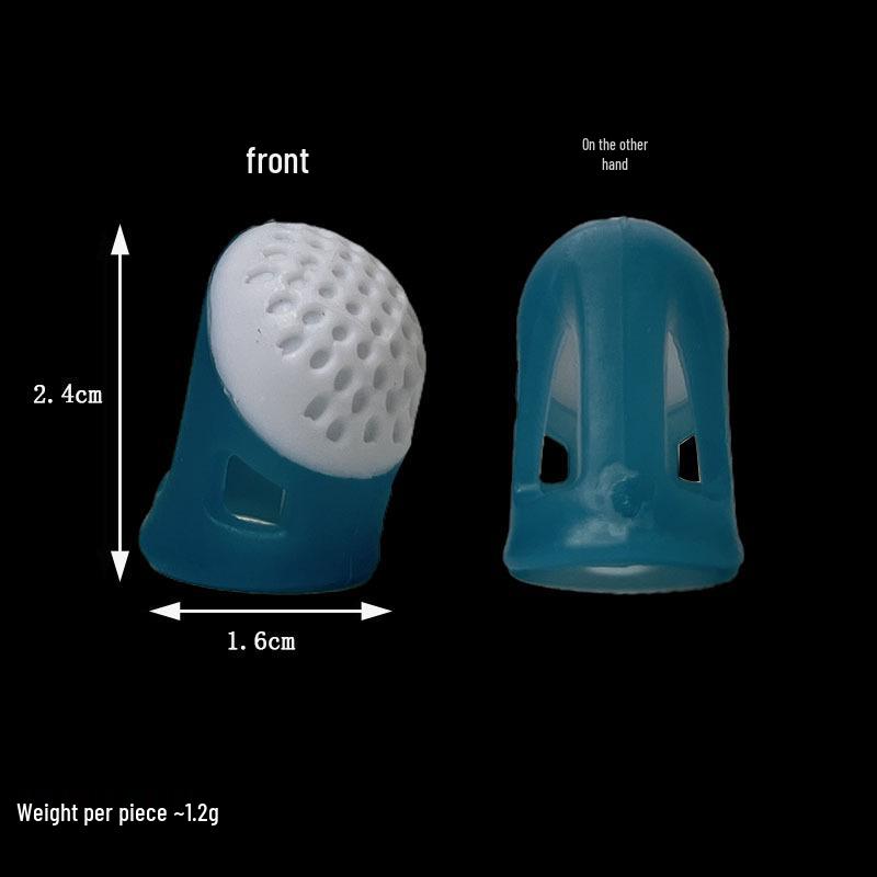 Silicone Anti-prick Finger Cots and Thimbles for Sewing