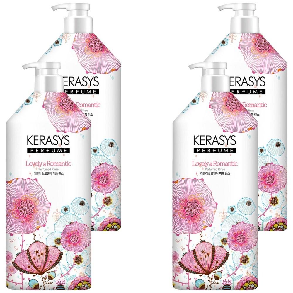 Kerasis Perfume Rinse Lovely & Romantic 1.5L 4 pcs