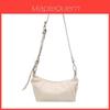 Pu Water Dumpling Shape Crossbody Bag For Women With Zipper Closure And Mobile Pocket
