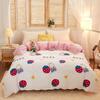 Love Pattern Cotton Duvet Cover Spring Autumn Quilt Cover Single Double Twin Full Queen King Comforter Blanket Case Textile 1pc