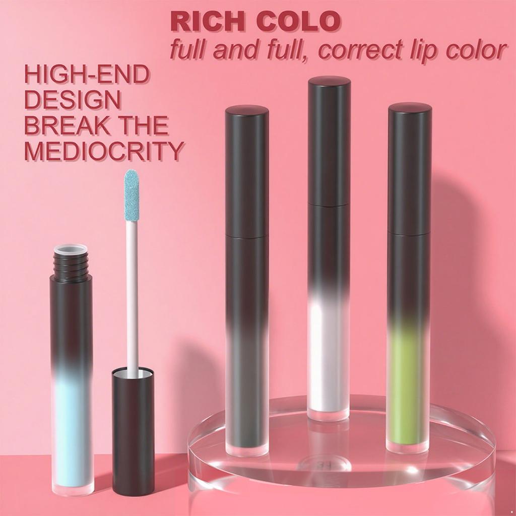 1-delige fluweelmatte lippenstift Rijk gekleurd Lichtgewicht Comfortabel om te dragen Niet-uitdrogende lipgloss Levendige tinten voor dagelijks gebruik of Halloween