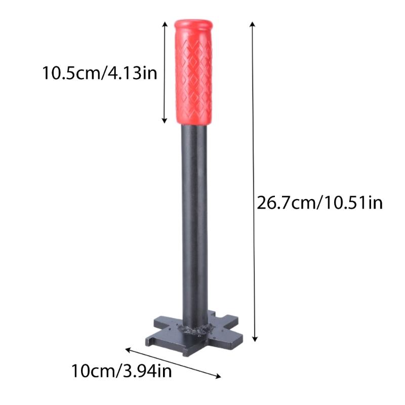 Manual Oil Tanks Opening Wrench for 200L Plastic Barrels Lid, Solid Hand Tool with 45# Steel Labor Saving Design