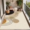 Nordic Abstract CARPET FOR LIVE ROOM Striped Home Decoration Balcony Outdoor Rugs Washable Antiskid Lounge Floor Mats Bedside
