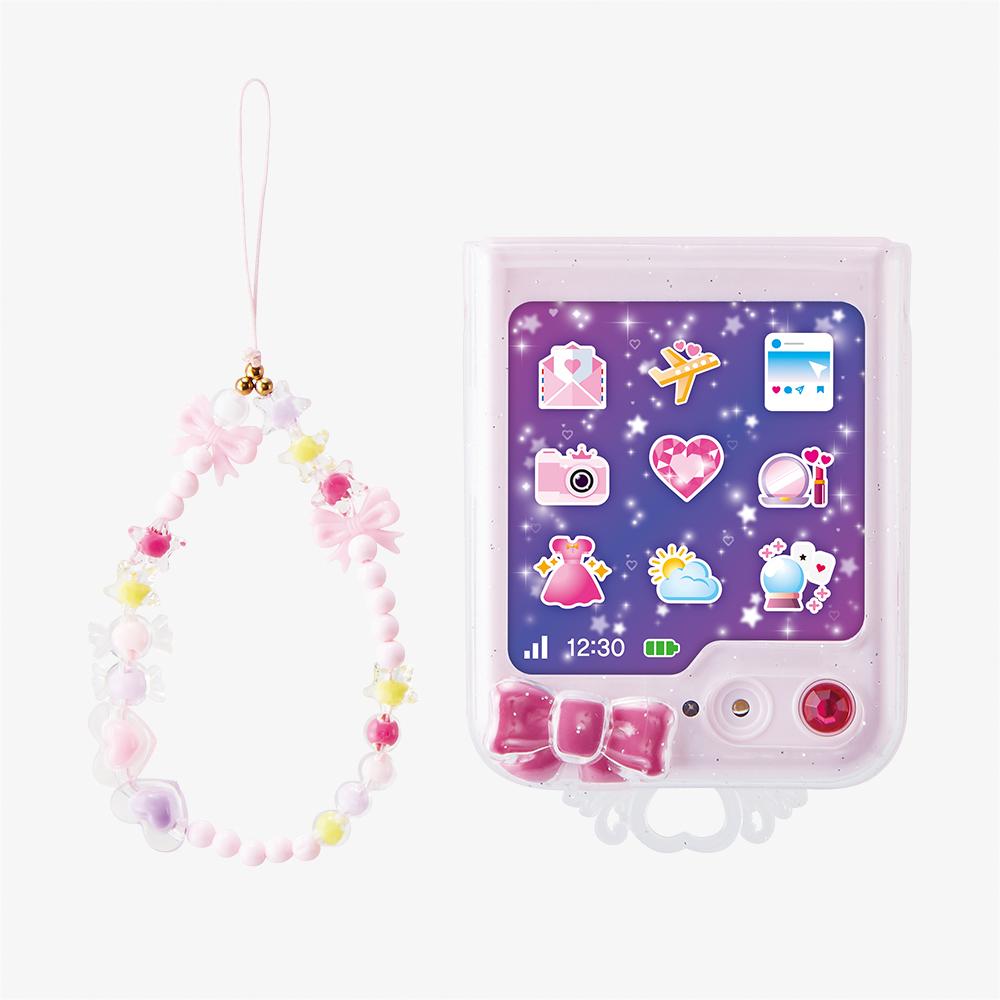 Young Toys Set Gioco di Ruolo Telefono Cellulare a Flip e Orologio Abbinabile Secret Jouju