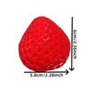 Strawberry-Shaped Fruit Stress-Relief Squishy, A Cute Stress-Relief Tool, Comfortable-Hand Feel Stress-Relief Gadget,  Gift