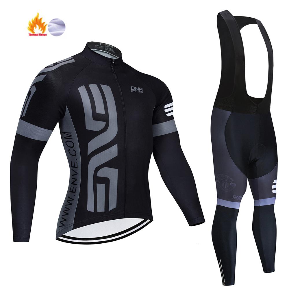 

2026 Cycling Jerseys Set MTB Bike Clothes Maillot Ropa Ciclismo Invierno Bicycle Thermal Fleece Cycling Clothing 4XL