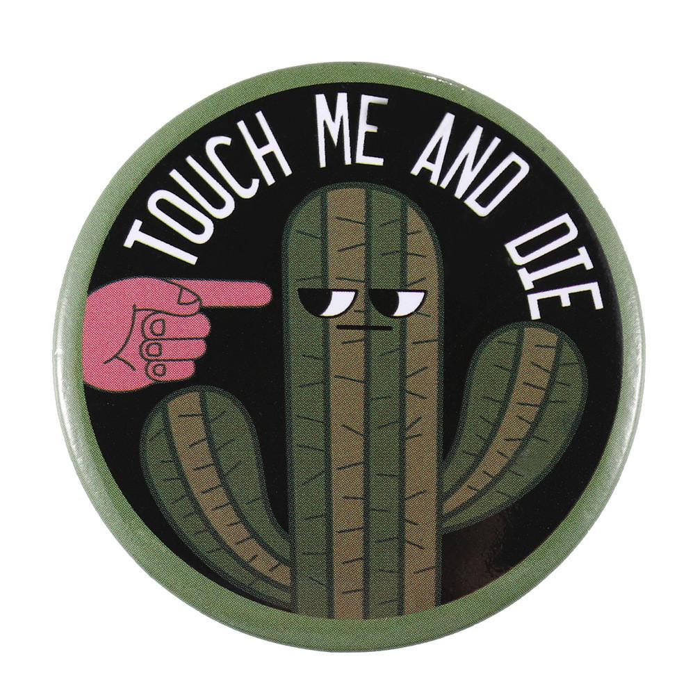 Unique And Eyecatching Cartoon Character Alloy Badge For Personalized Style And Decor